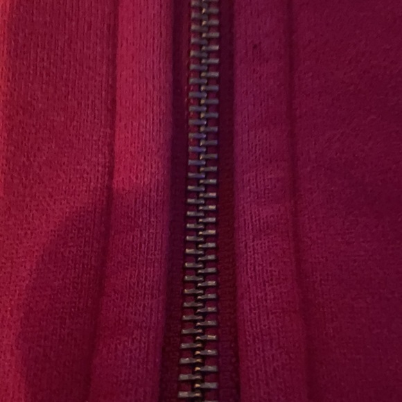 RED LULU LEMON HOODIE - Picture 4 of 7